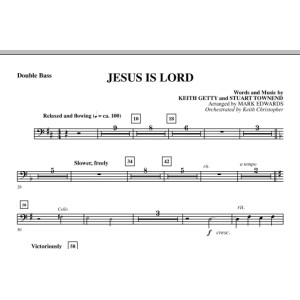 Jesus Is Lord - Double Bass