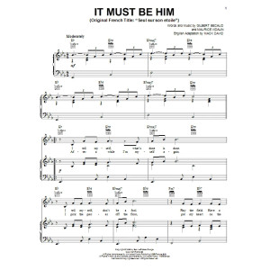 It Must Be Him