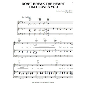 Don't Break The Heart That Loves You