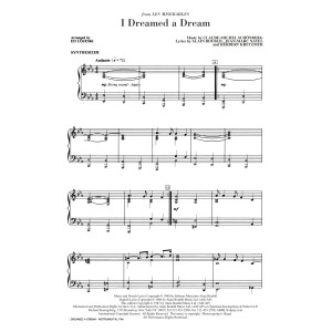 I Dreamed A Dream - Synthesizer