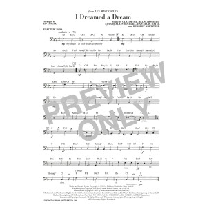 I Dreamed A Dream - Electric Bass