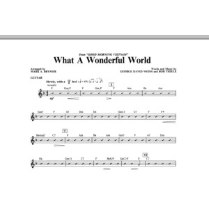 What A Wonderful World - Guitar