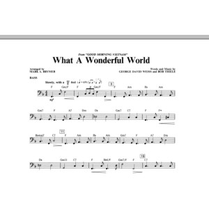 What A Wonderful World - Bass