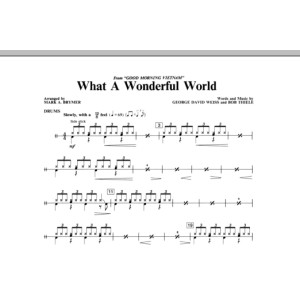 What A Wonderful World - Drums