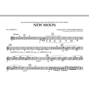 New Moon (The Meadow) - Bb Clarinet 1