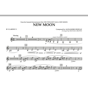 New Moon (The Meadow) - Bb Klarinette 2