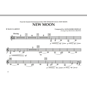New Moon (The Meadow) - Bb Bassklarinette