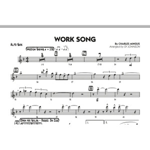 Work Song - Alto Sax