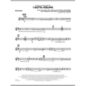 I Gotta Feeling - Baritone Sax