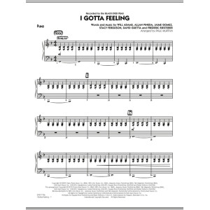 I Gotta Feeling - Piano