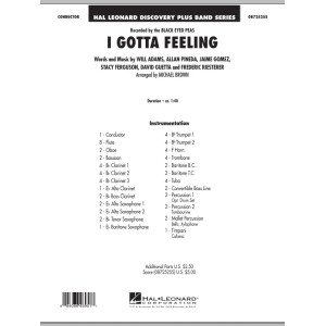 I Gotta Feeling - Full Score