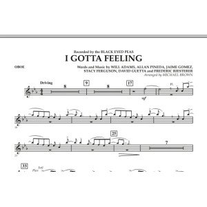 I Gotta Feeling - Oboe