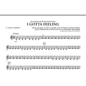 I Gotta Feeling - Eb Alto Clarinet