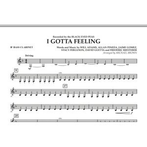 I Gotta Feeling - Bb Bass Clarinet