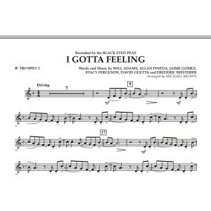 I Gotta Feeling - Bb Trumpet 2