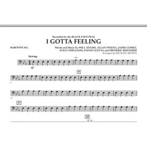 I Gotta Feeling - Baritone B.C.