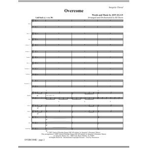 Overcome - Full Score