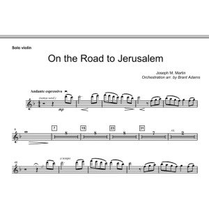 On The Road To Jerusalem - Solo Violin