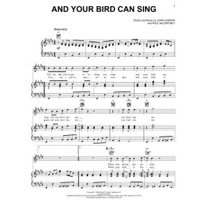 And Your Bird Can Sing