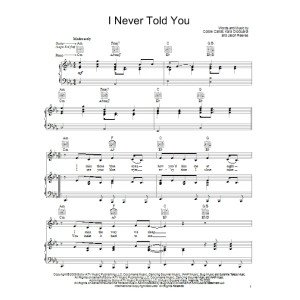 I Never Told You