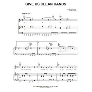 Give Us Clean Hands