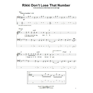 Rikki Don''t Lose That Number