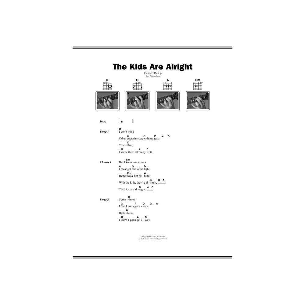 The Kids Are Alright