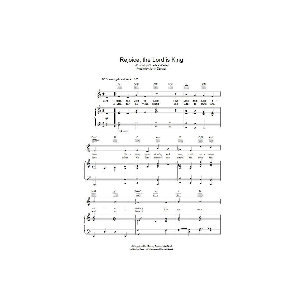 Rejoice The Lord Is King