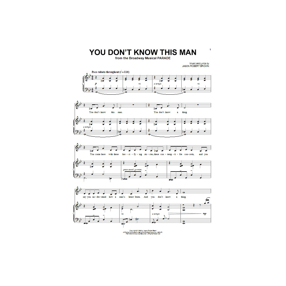 You Don't Know This Man (from Parade)
