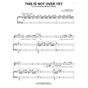 This Is Not Over Yet (from Parade)
