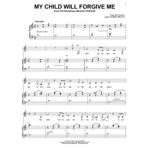 My Child Will Forgive Me (from Parade)