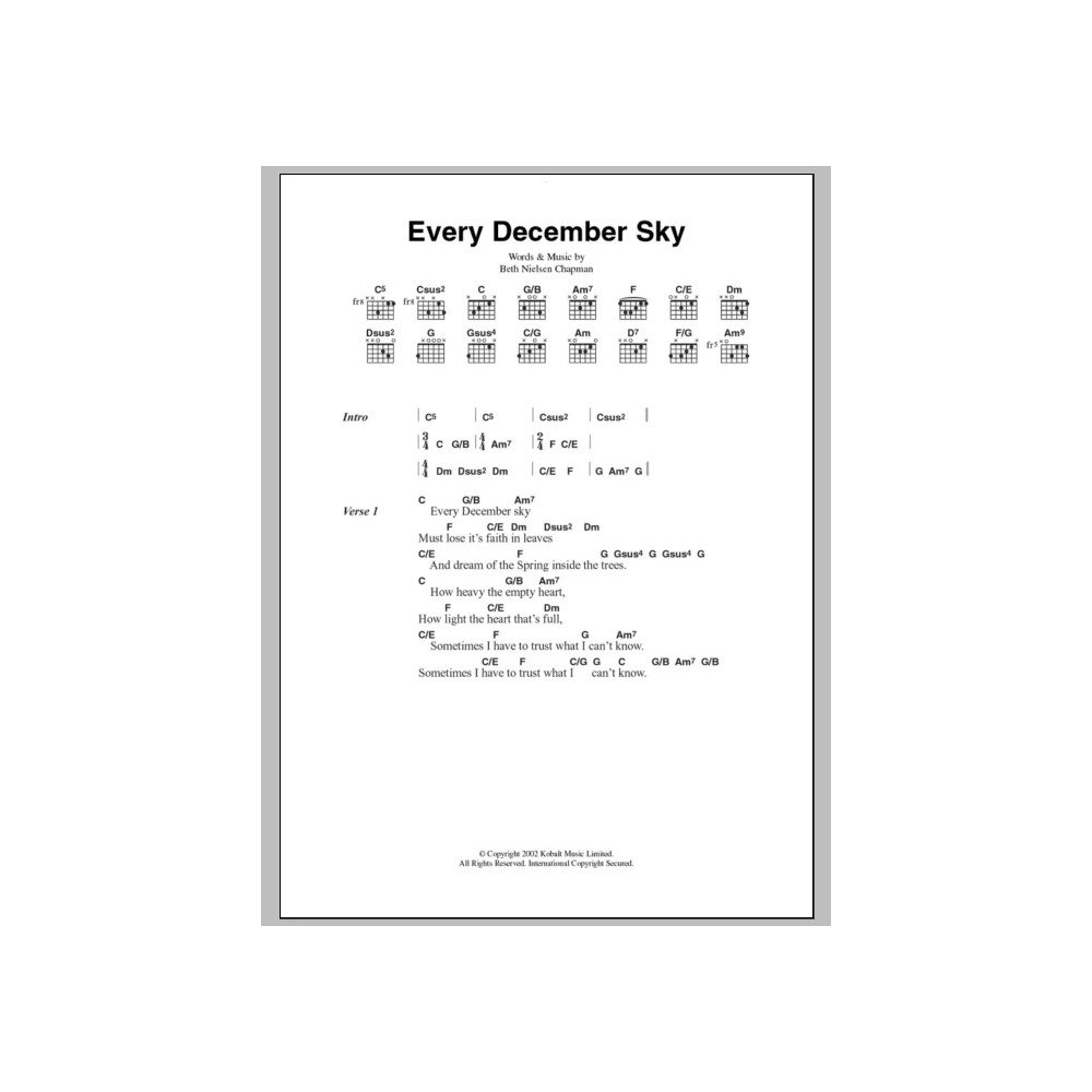 Every December Sky