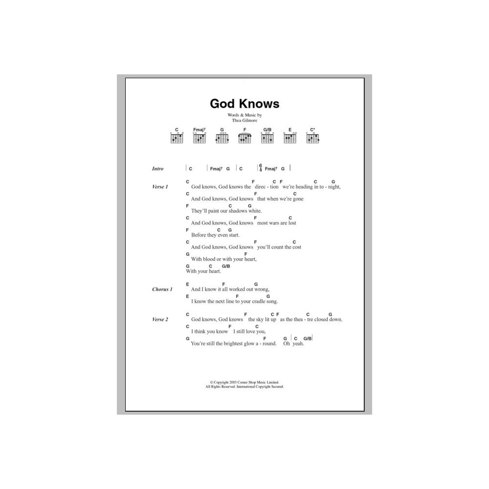 God Knows