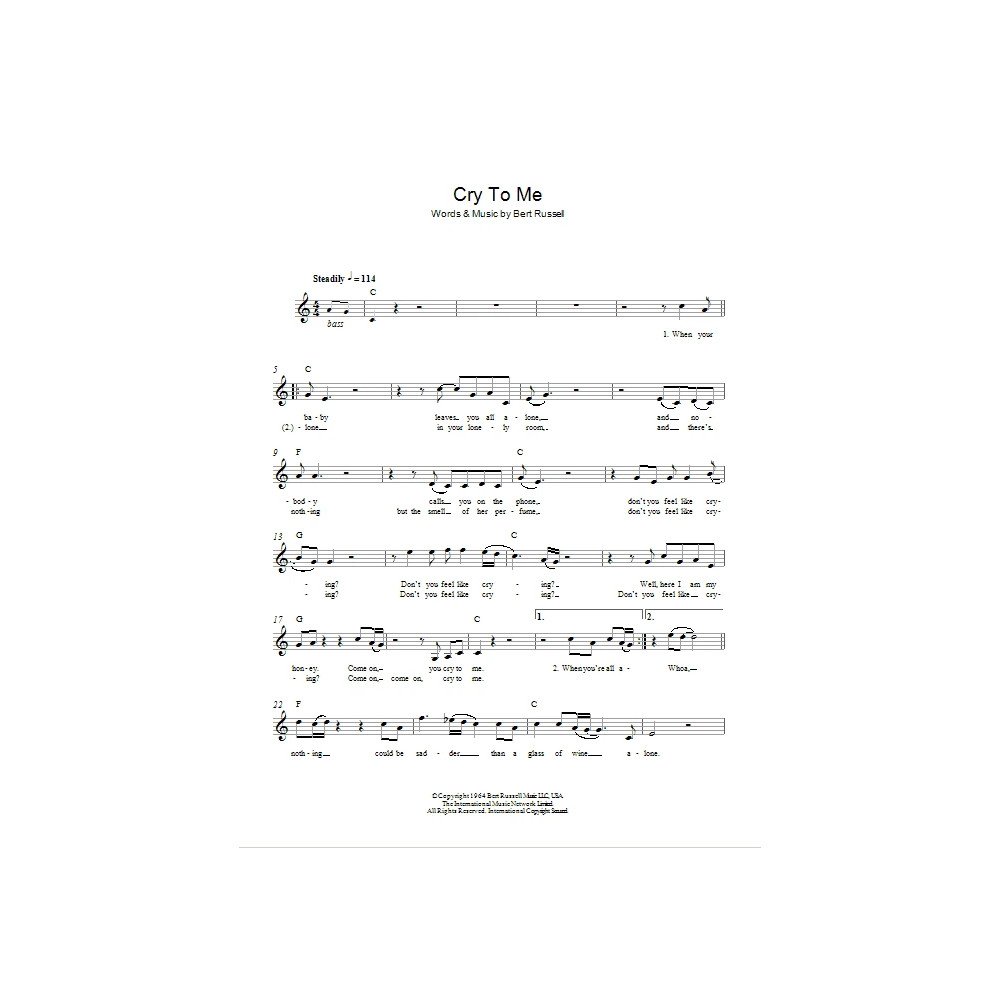 Cry To Me