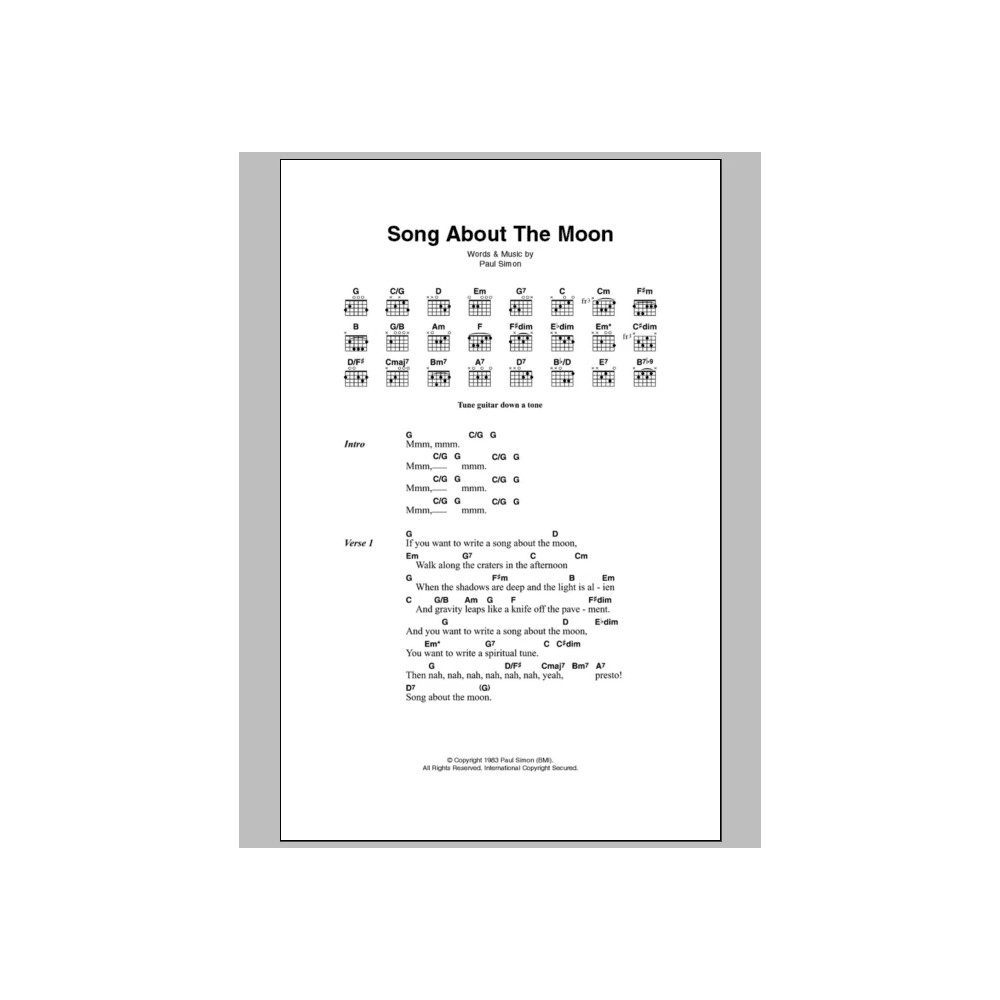 Song About The Moon