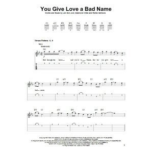 You Give Love A Bad Name