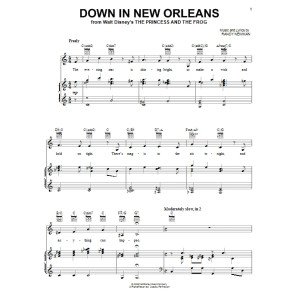 Down In New Orleans (from The Princess and the Frog)