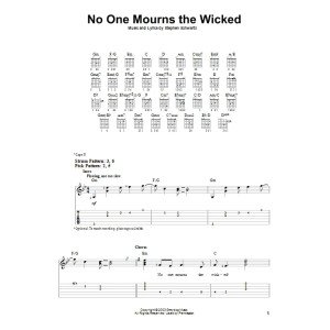 No One Mourns The Wicked (aus Wicked)