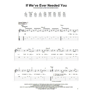 If We've Ever Needed You