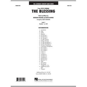 The Blessing (from Celtic Woman) - Full Score