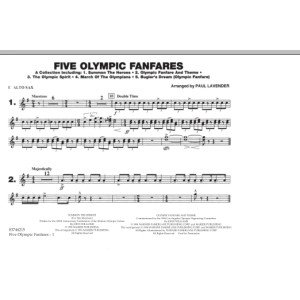 Five Olympic Fanfares - Eb Alto Sax