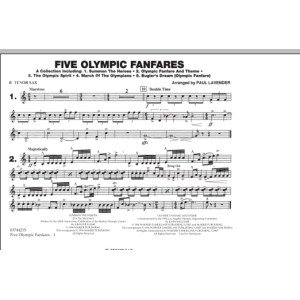 Five Olympic Fanfares - Bb Tenor Sax