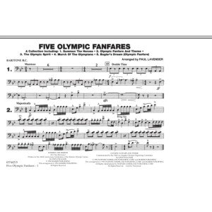 Five Olympic Fanfares - Baritone B.C.