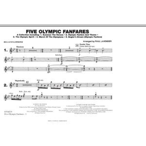 Five Olympic Fanfares - Bells/Xylophone