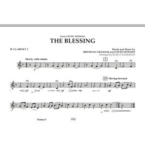 The Blessing (from Celtic Woman) - Bb Clarinet 2