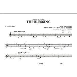 The Blessing (from Celtic Woman) - Bb Clarinet 3