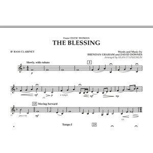 The Blessing (from Celtic Woman) - Bb Bass Clarinet