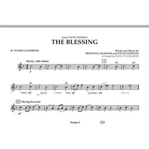 The Blessing (from Celtic Woman) - Bb Tenor Saxophone
