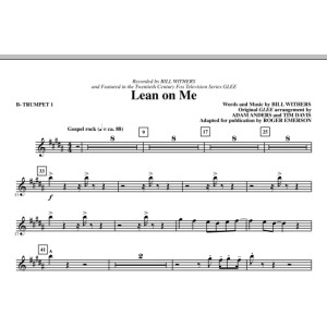 Lean On Me - Bb Trumpet 1