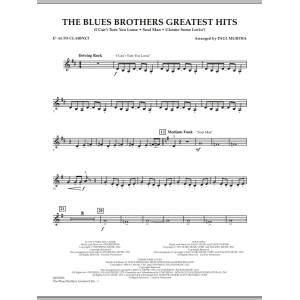 The Blues Brothers Greatest Hits - Eb Alto Clarinet